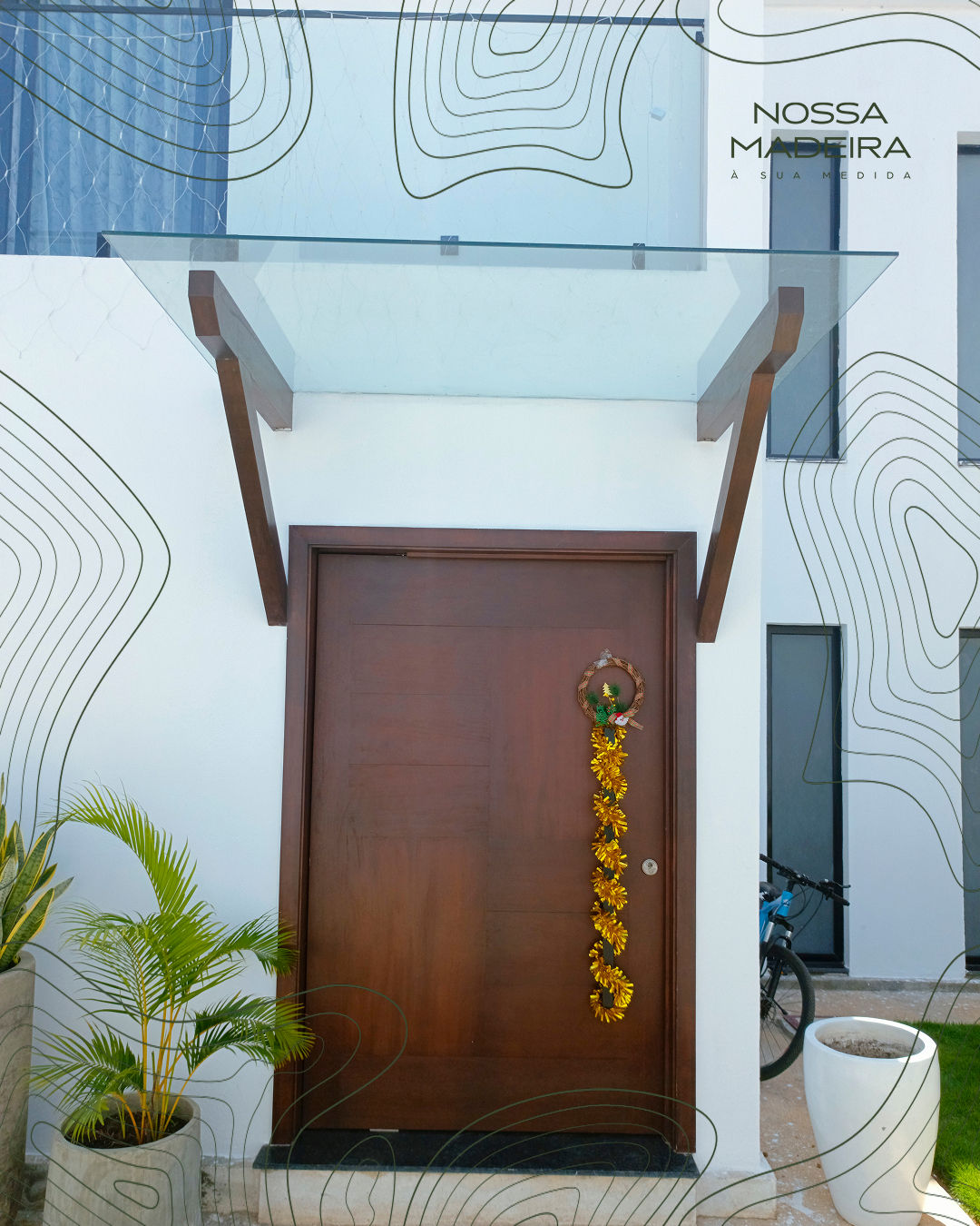 Portas pivotantes — 2,80 m