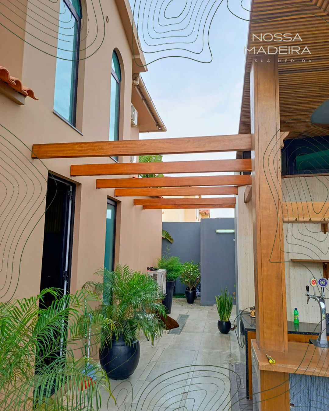 Pérgola jardim Benfica 2